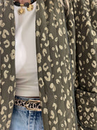 Veste kaki dorée - Emy