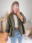 Veste kaki dorée - Emy