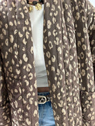 Veste marron dorée - Emy