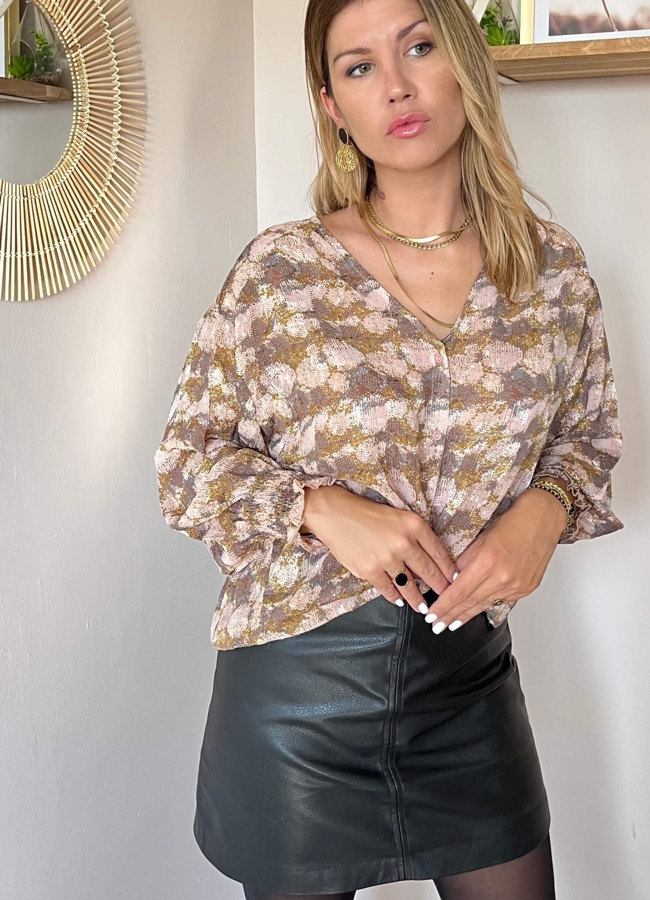 Blouse imprimée - Alice