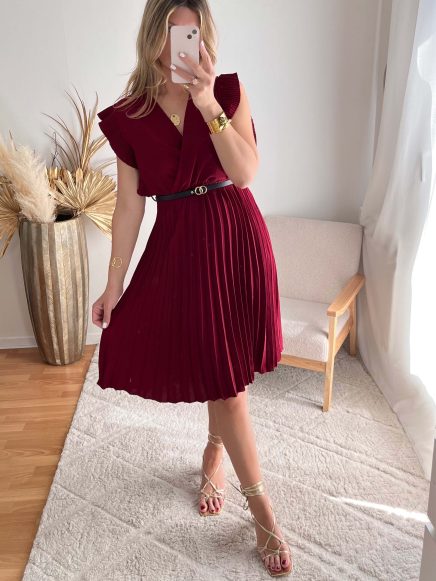 Robe bordeaux – Kate