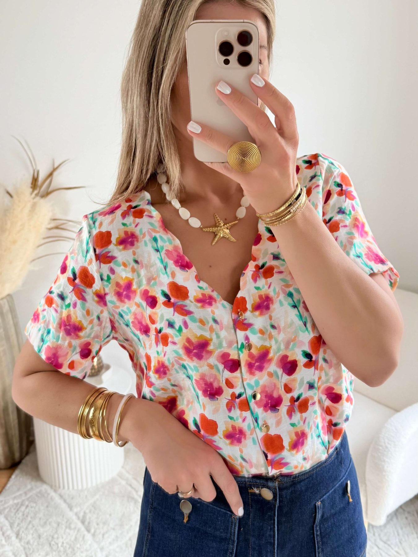 Blouse colorée - Laure