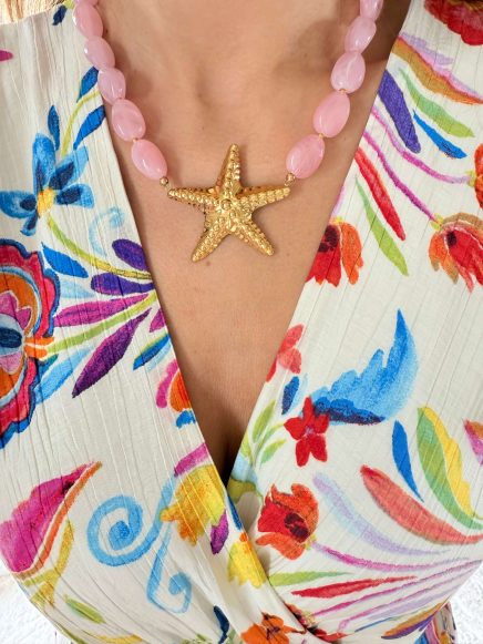 Collier rose – Marina