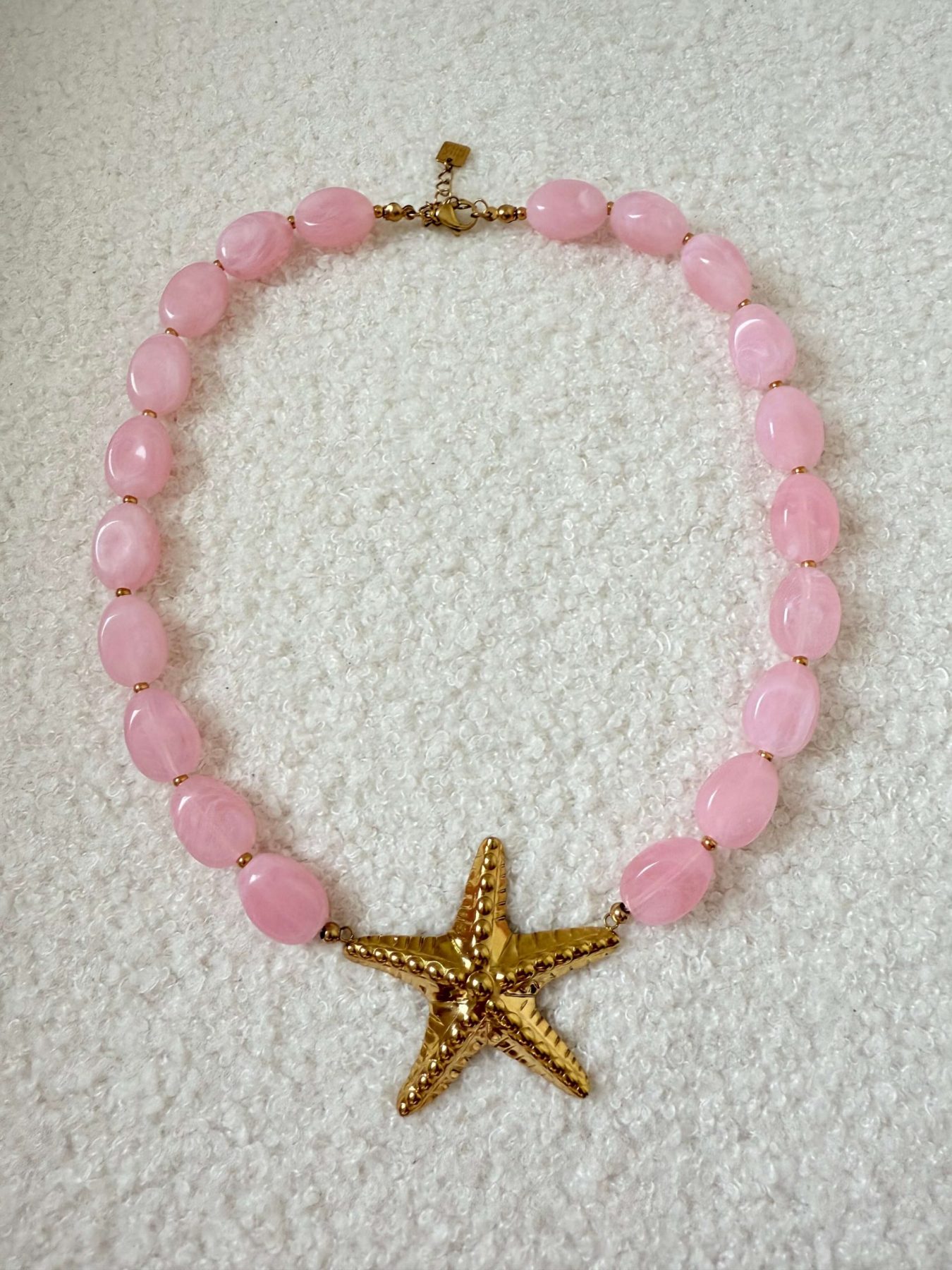 Collier rose - Marina