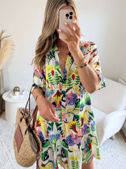 Robe ample colorée – Tulsie