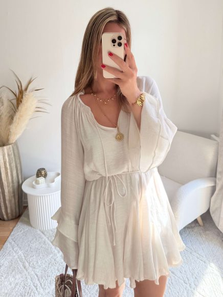 Robe bohème beige – Vita