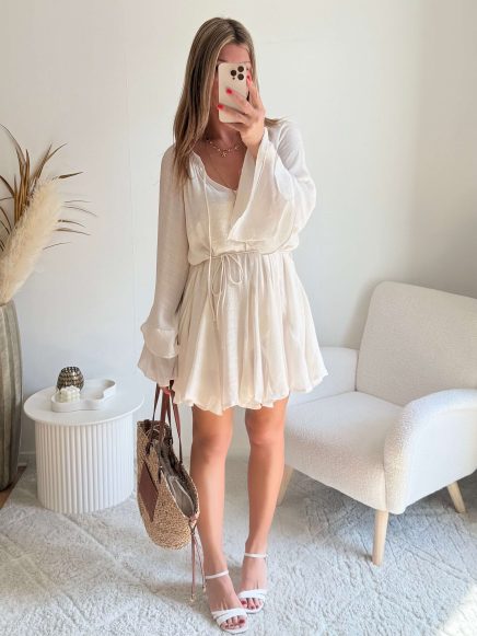 Robe bohème beige – Vita