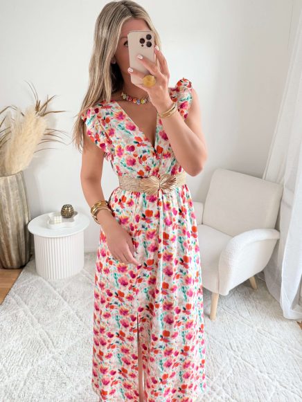 Robe longue fleurie – Laure