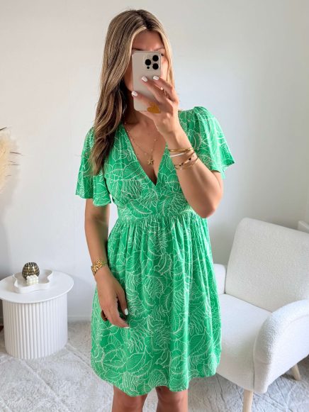 Robe courte verte – Dakota
