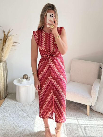 Robe longue en crochet – Ibiza