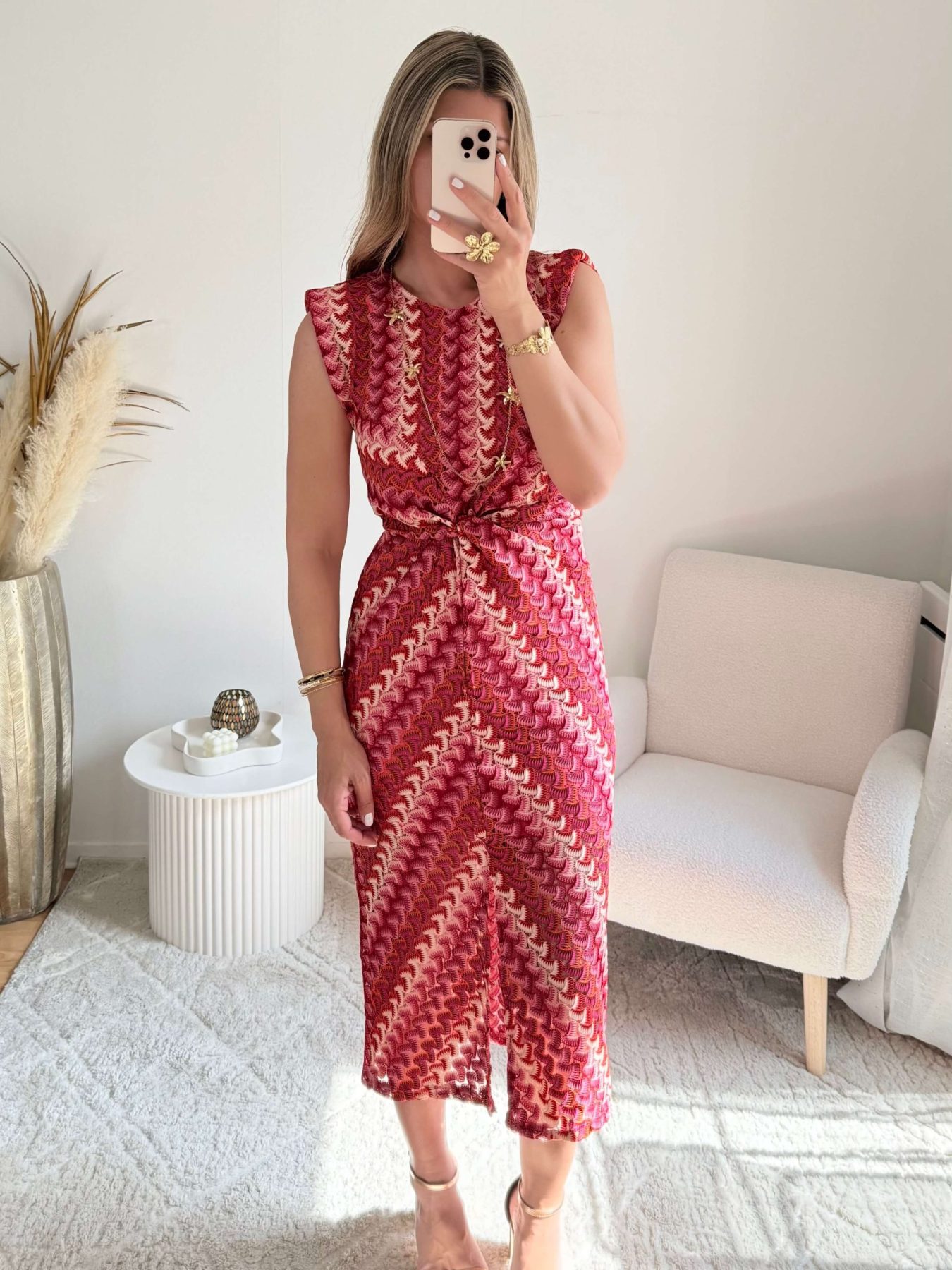 Robe longue en crochet - Ibiza