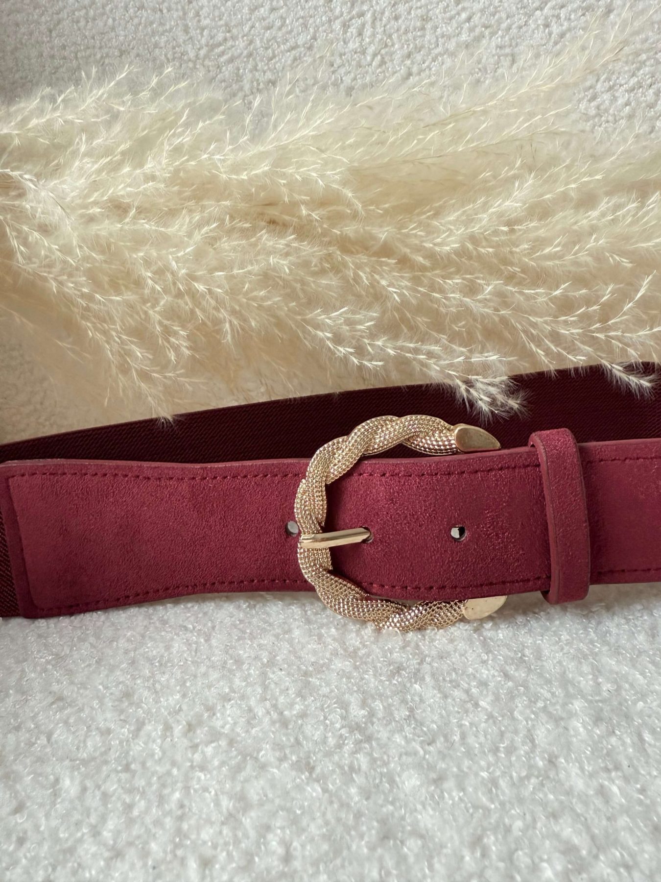 Ceinture bordeaux - Jody