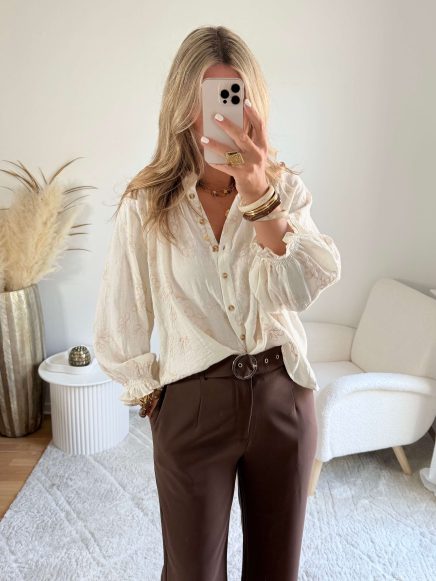 Chemise ample écru – Naya