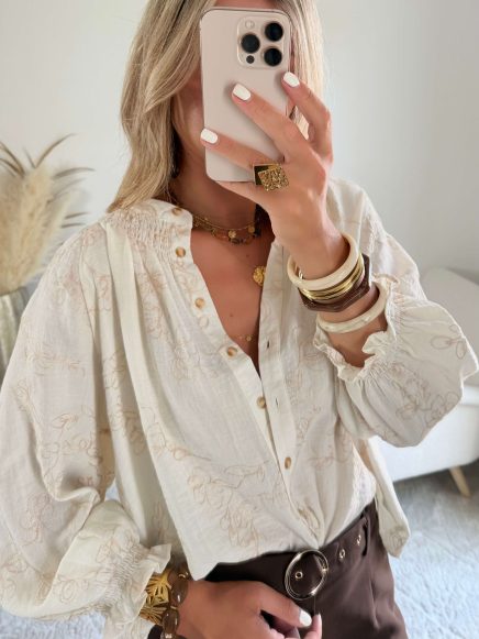 Chemise ample écru – Naya