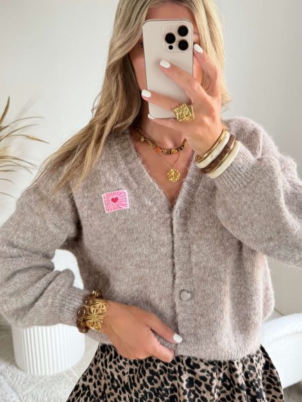 Gilet taupe soleil – Doan