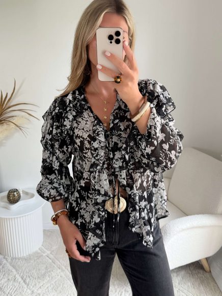 Blouse à noeuds – Marry