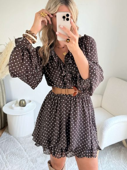 Robe bohème à volants – Louna