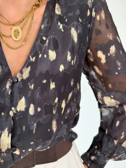 Blouse imprimée – Dorine