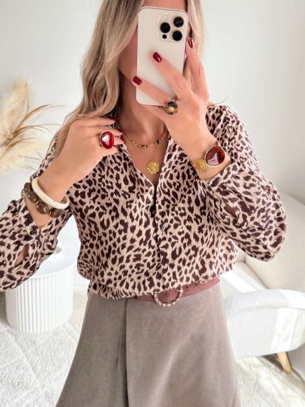 Chemise à motifs – Ginger