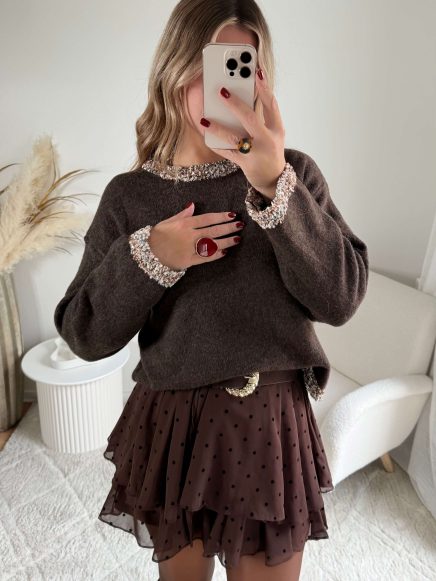 Pull marron – Alec