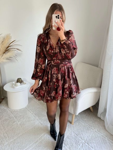 Robe courte fleurie – Cali