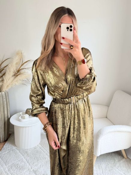 Robe longue or – June