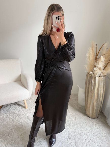 Robe longue noire – Lady