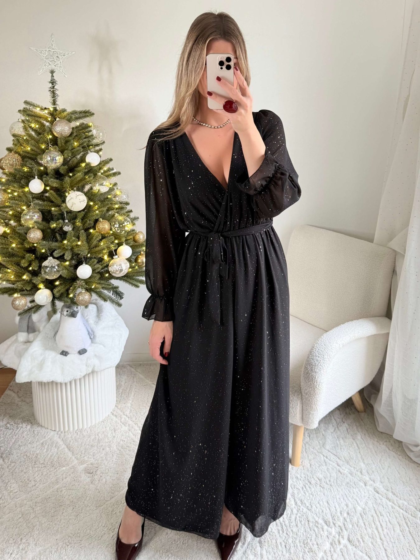 Combinaison fluide à paillettes - Lisa