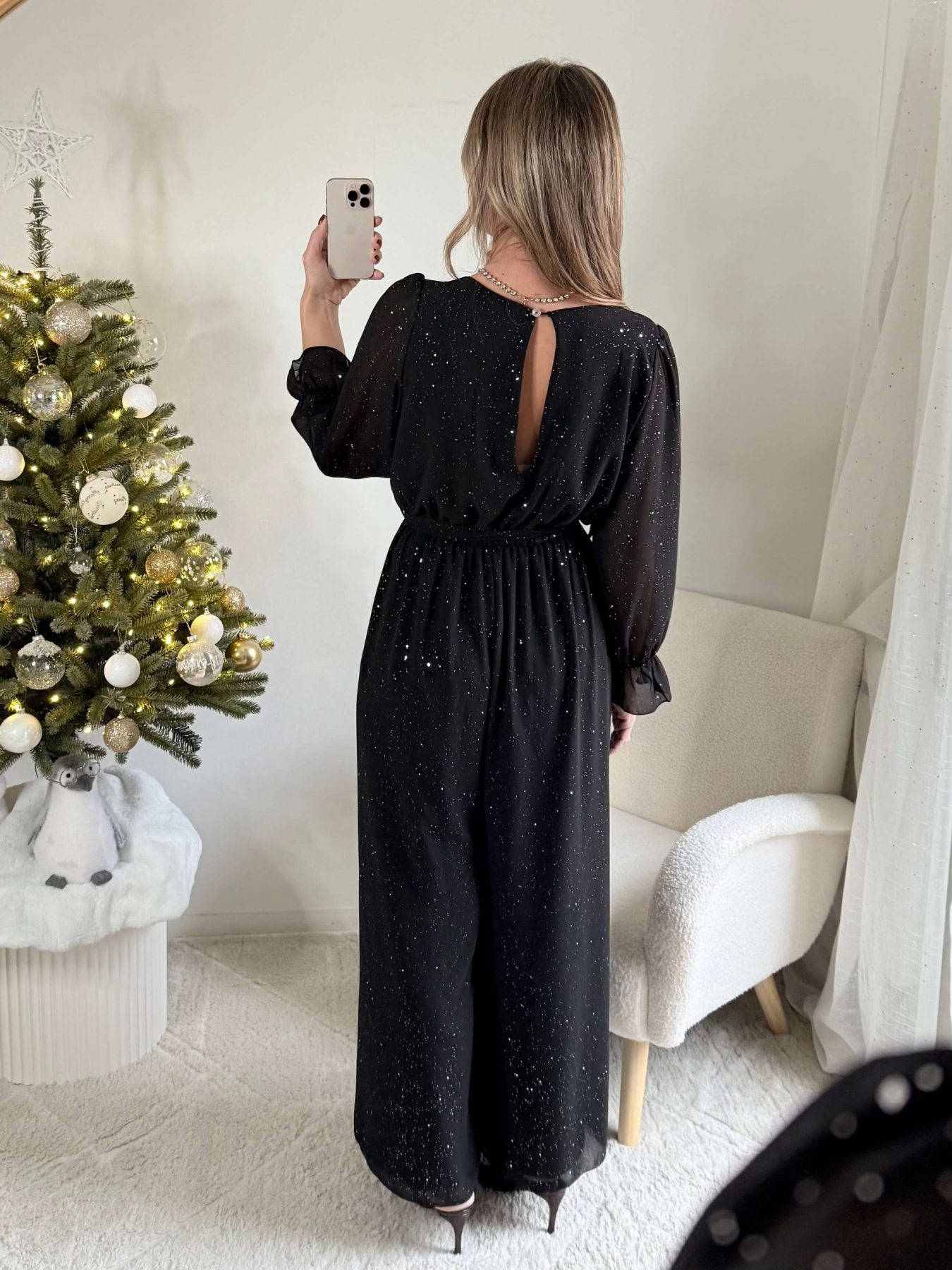 Combinaison fluide à paillettes - Lisa