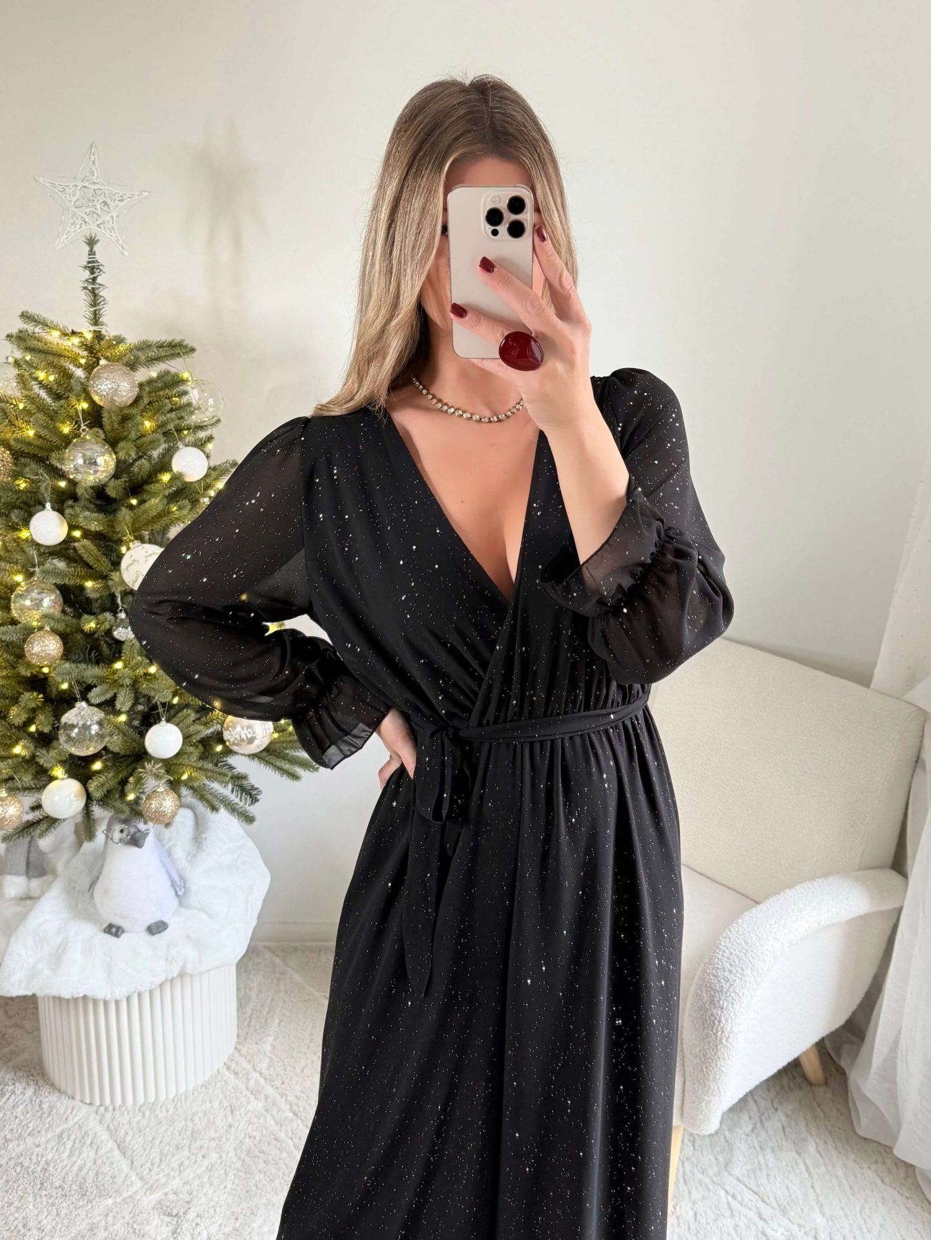 Combinaison fluide à paillettes - Lisa