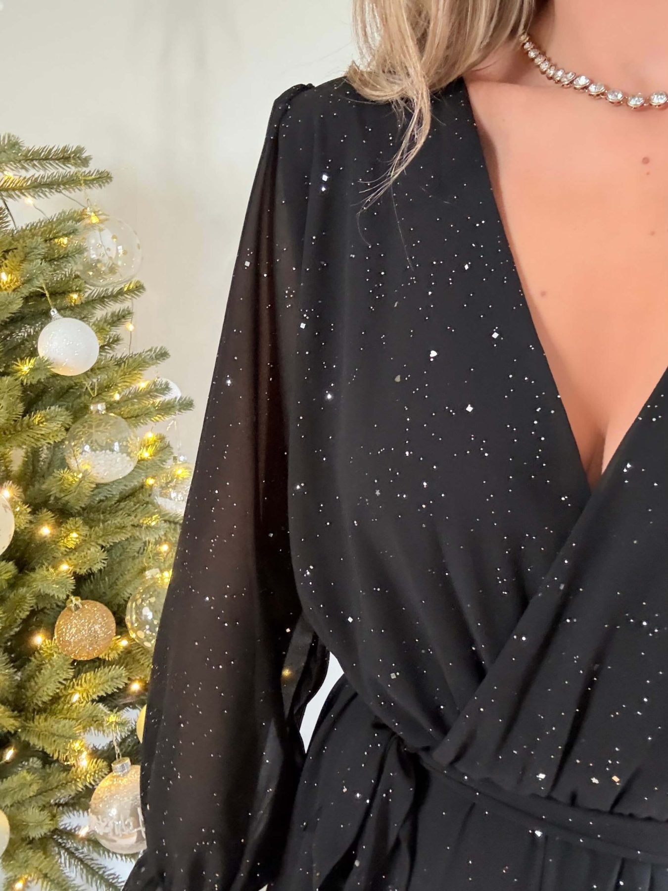 Combinaison fluide à paillettes - Lisa