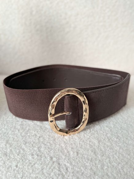 Ceinture marron – Taille Plus