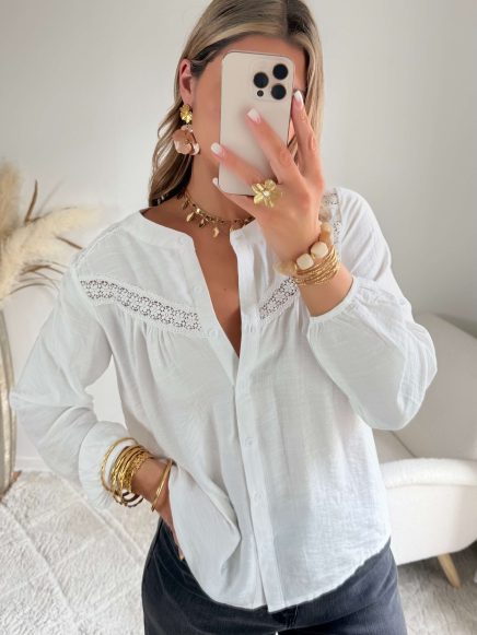 Chemise blanche – Adèle