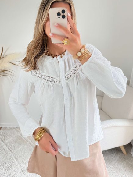 Chemise blanche – Adèle