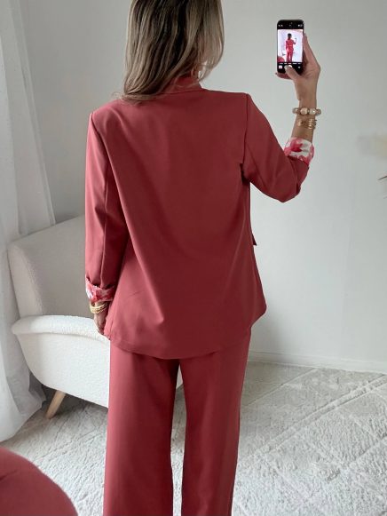 Précommande – Veste terracotta – Dita – Expédition le 31/01